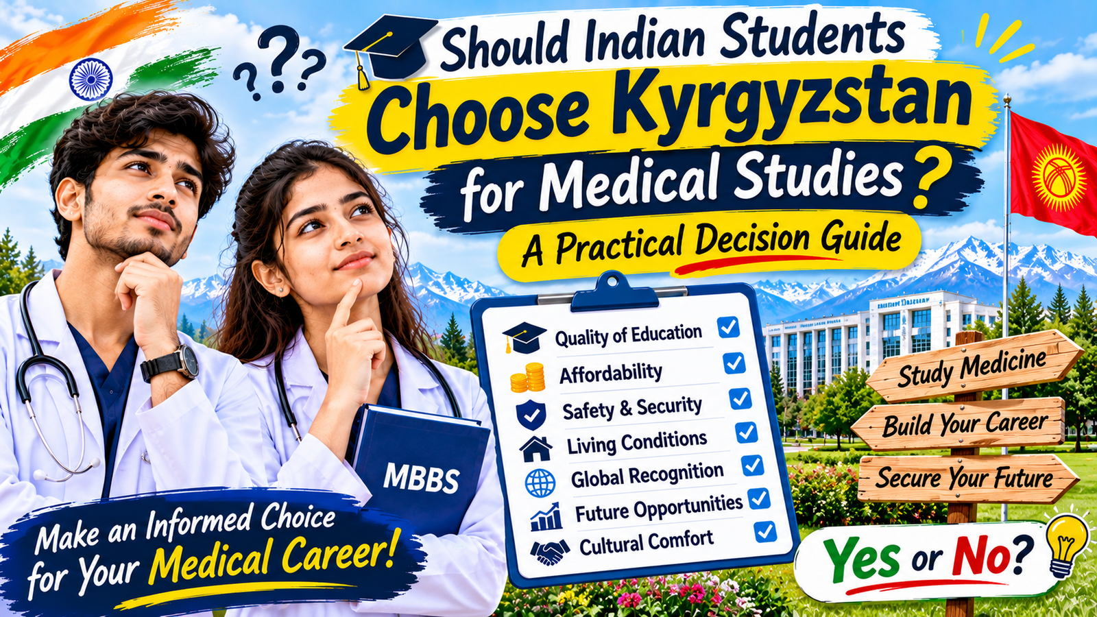 Should Indian Students Choose Kyrgyzstan for Medical Studies? A Practical Decision Guide